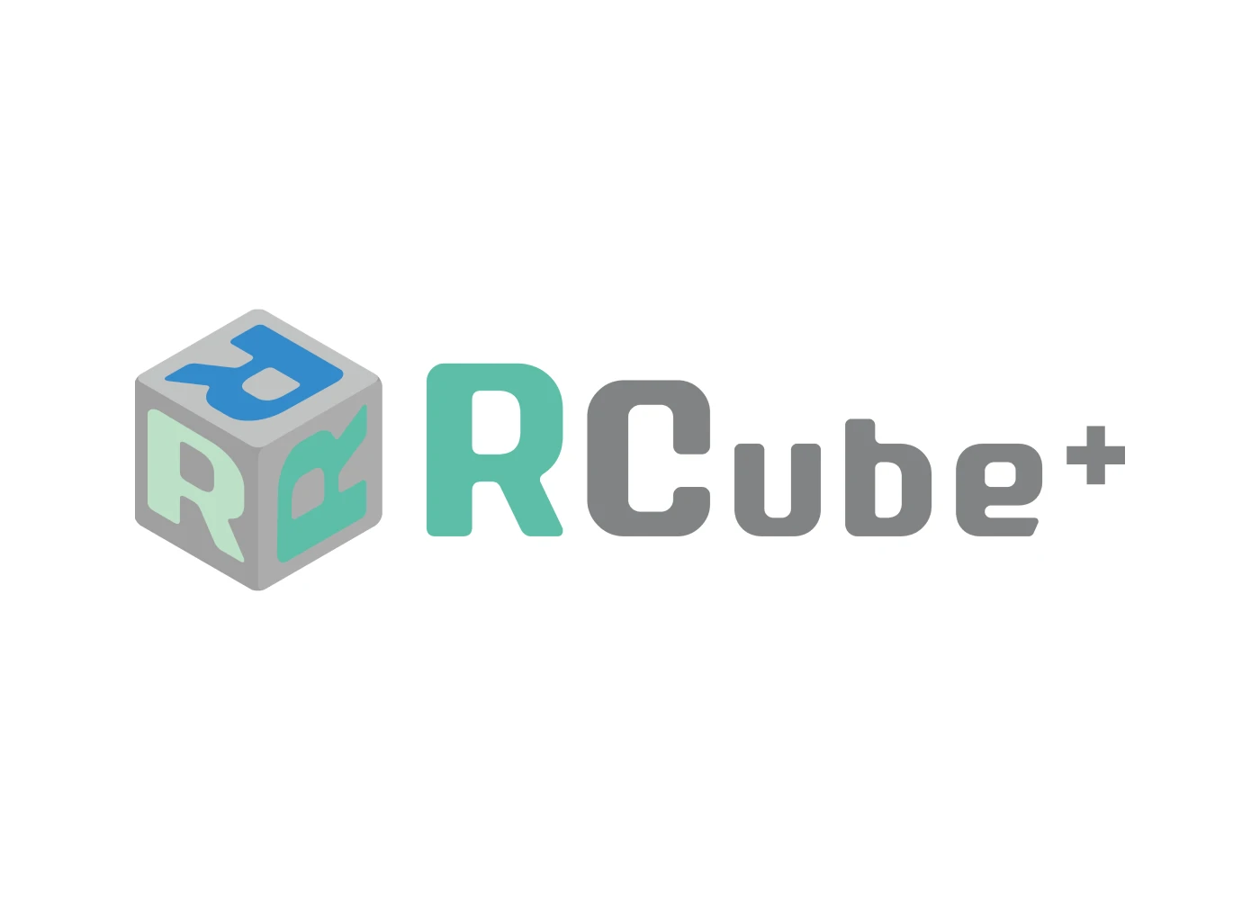 R Cube+ ロゴ